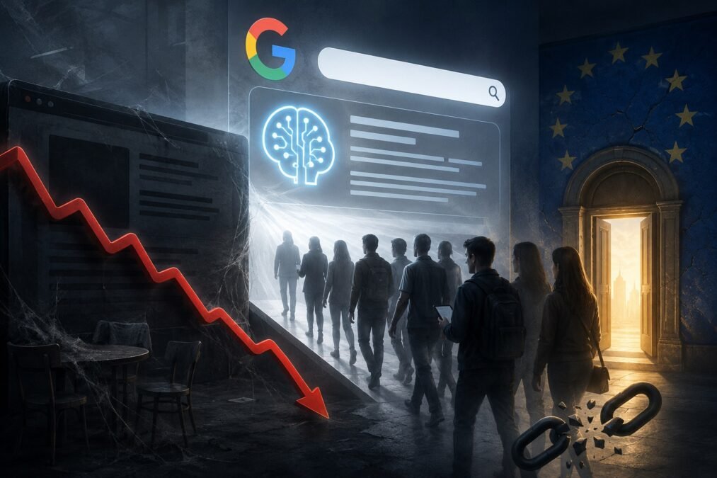 Google AI Search забирає у сайтів до 40% трафіку