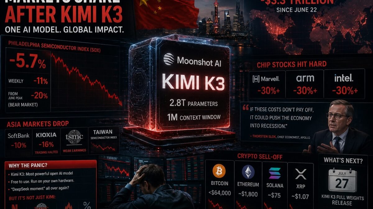 Обвал акцій чипмейкерів після Kimi K3 паніка чи щось серйозніше
