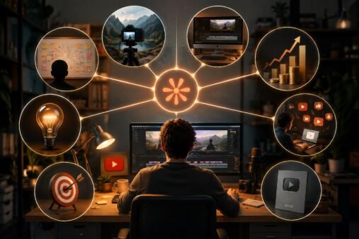8 промптів Claude для YouTube каналу від нуля до монетизації