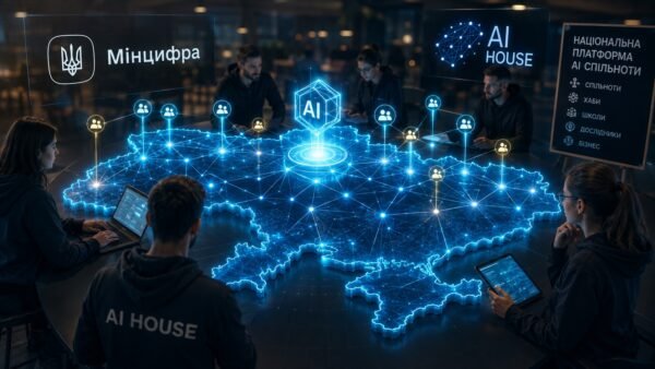 Мінцифра і AI HOUSE взялись зібрати всі українські ШІ спільноти в одному місці