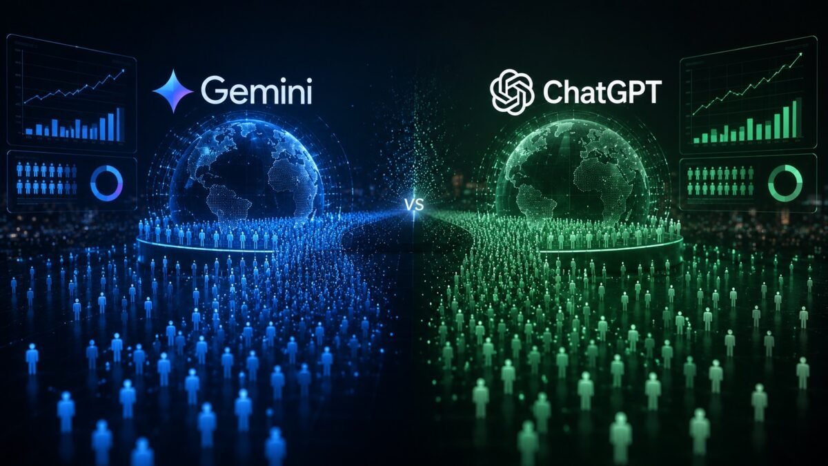 Gemini vs ChatGPT: Which AI Chat Has More Active Users?